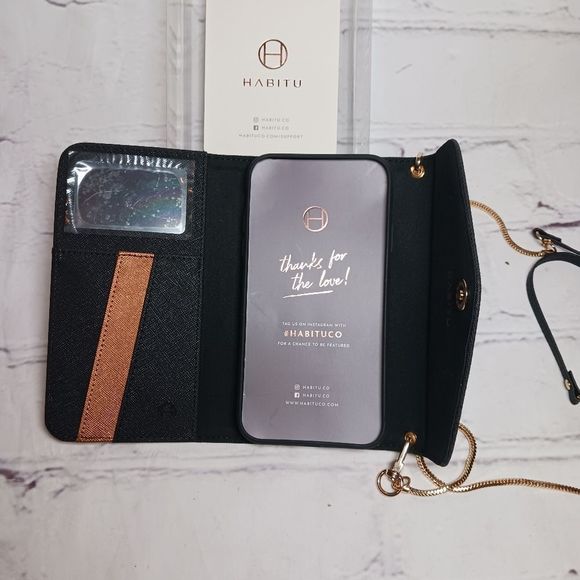 Vegan Wallet Case for iPhone XR/11 - Picture 8 of 12